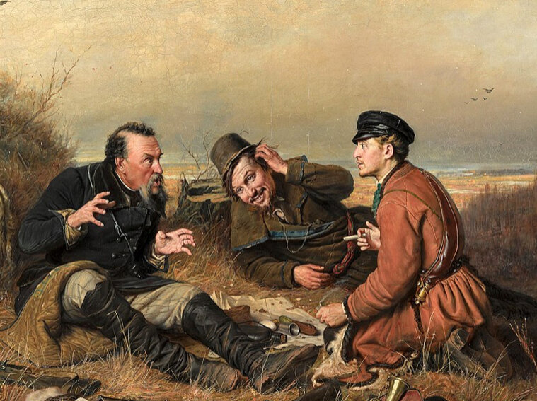 «Охотники на привале» — картина русского художника-передвижника Василия Григорьевича Перова, созданная в 1871 году. К этому времени В.