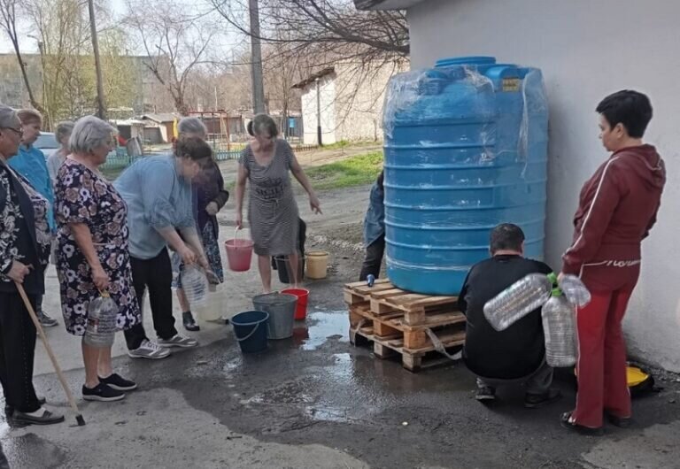    Козупица: Подвоз воды к домам контролируют депутаты городского Совета Марина Шарт