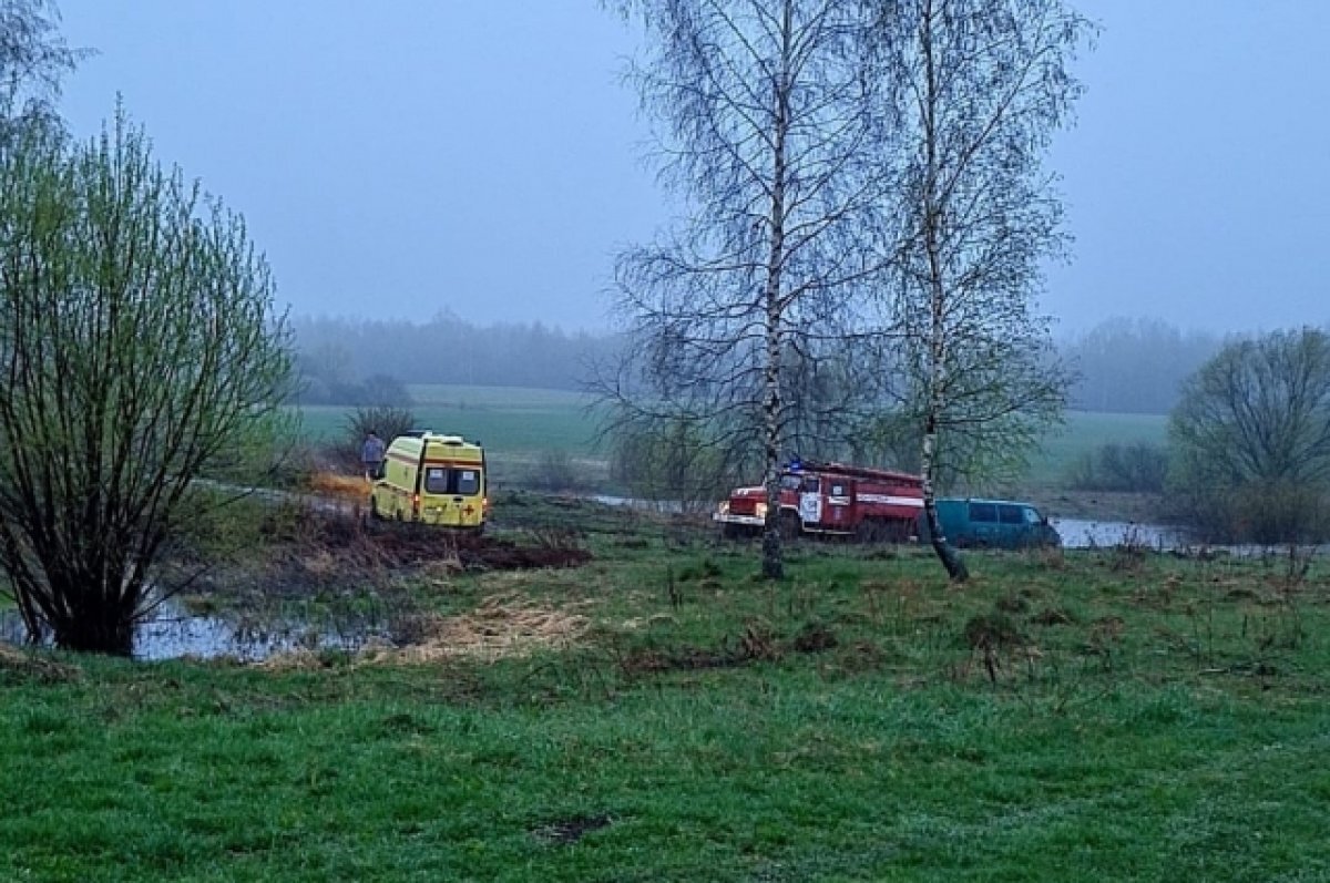    В Киреевском районе в грязи застряла скорая помощь