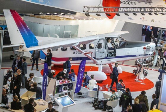    Российский многоцелевой турбовинтовой однодвигательный самолет ЛМС-901 «Байкал»