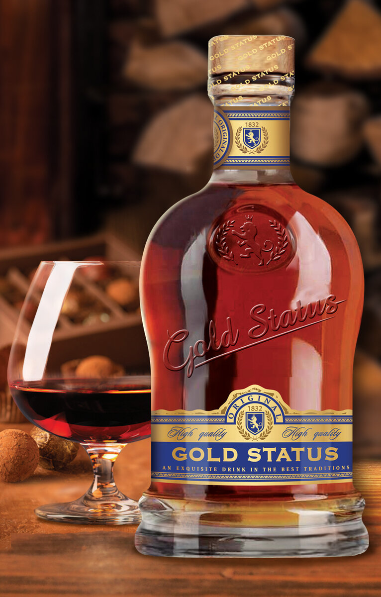 Российской коньяк Gold Status