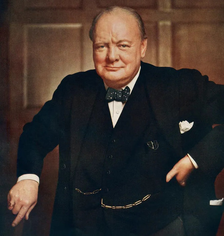У. Черчилль. Фото взято из открытого источника.