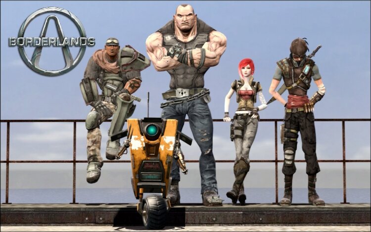 Четверка игровых персонажей и Железяка