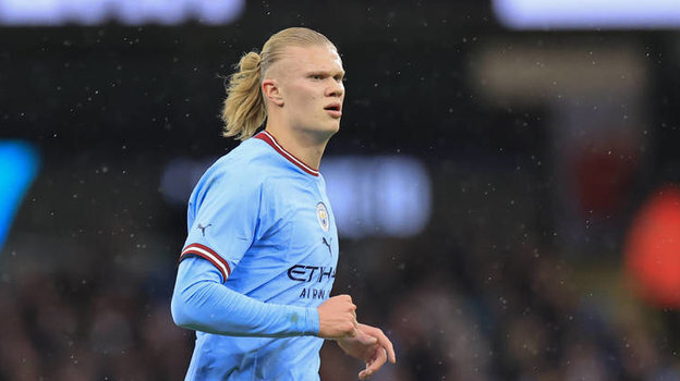    Эрлинг Холанн, игрок ФК «Манчестер Сити». Global Look Press