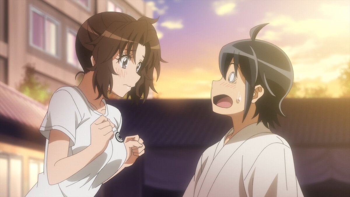 Изображения с сайта: animego.org / Кадр из аниме Лунное путешествие приведёт к новому миру / Оригинальное название: Tsuki ga Michibiku Isekai Douchuu