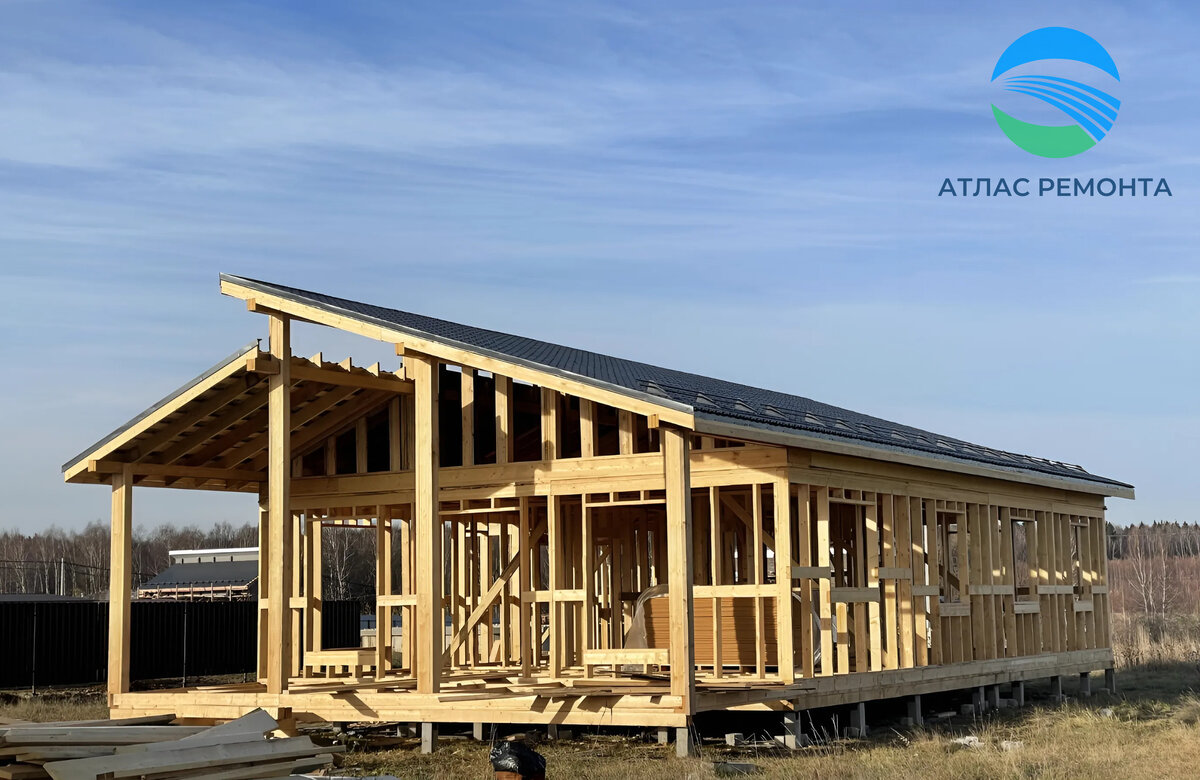 Строительство дома по каркасной технологии