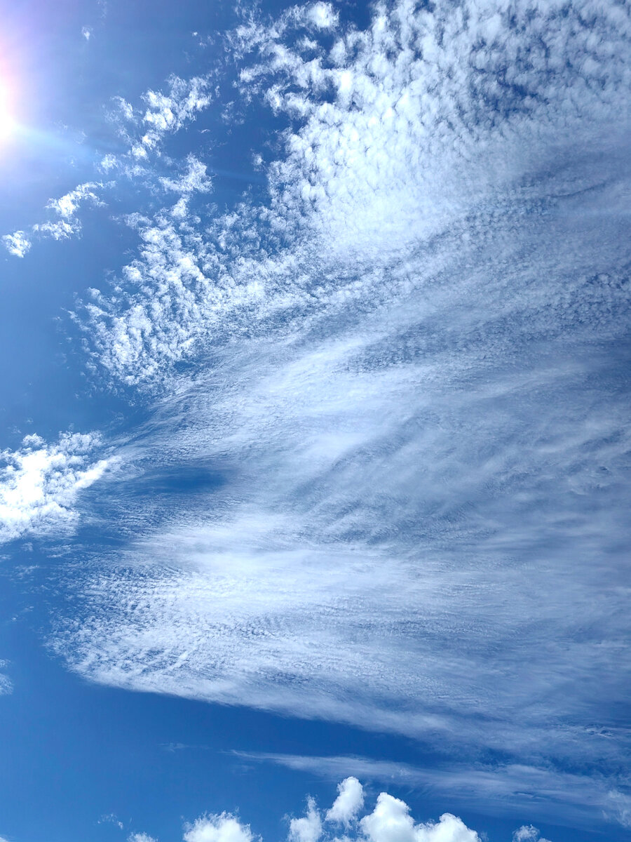 Сегодня небо у нас такое