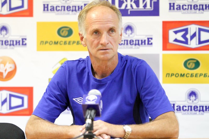 Анатолий Асламов на послематчевой пресс-конференции