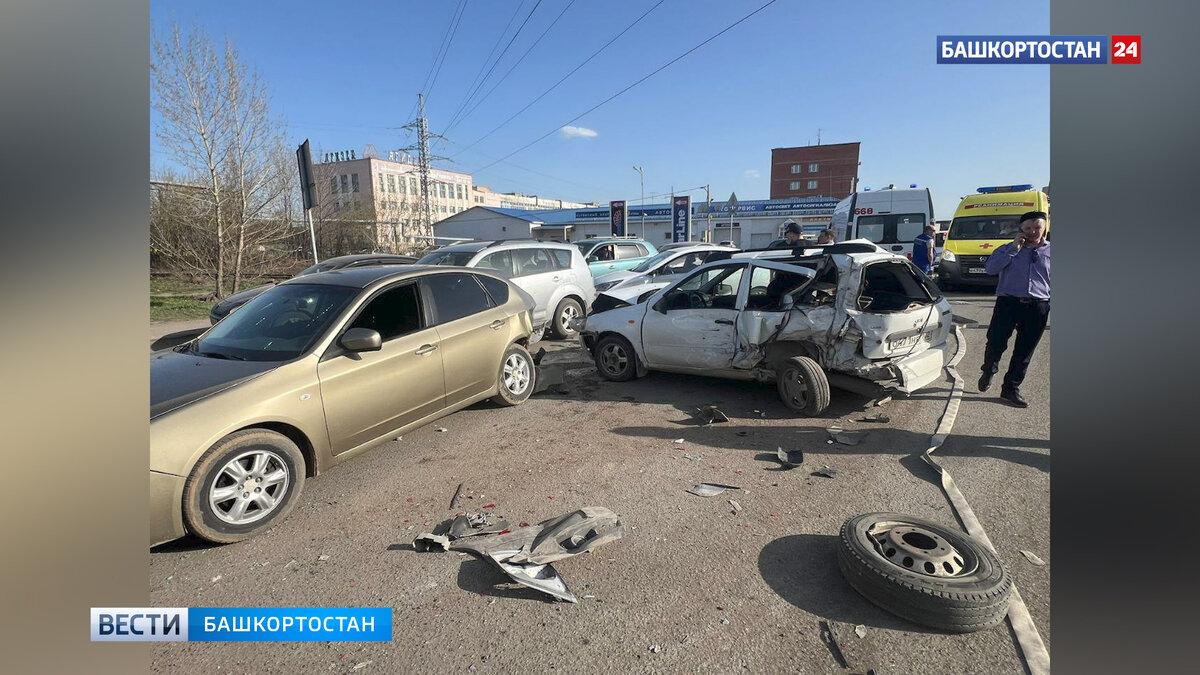    «У микроавтобуса отказали тормоза»: стала известна причина массового ДТП на улице Седова в Уфе