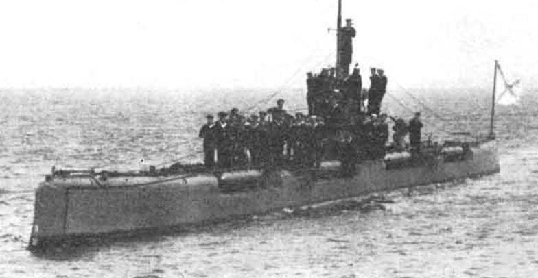 Подводная лодка "Тигр" (тип "Барс"), вероятно 1916 год