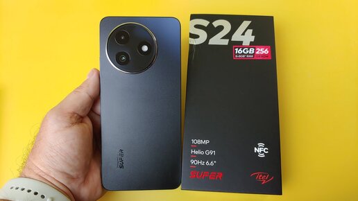 itel S24 8/256Gb NFC Распаковка / Настройка / Первое Знакомство