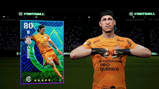 Игра eFootball 2024, очередная распаковка, карточки игроков Brazilian clubs