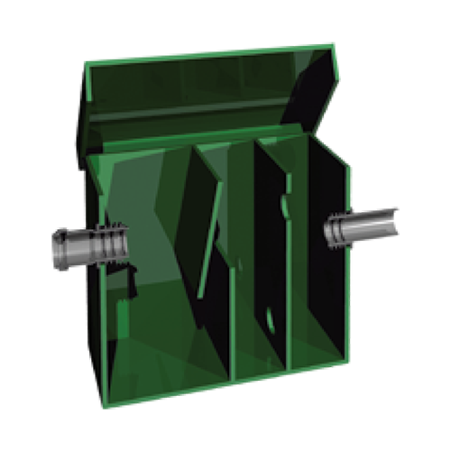 Внутреннее строение жироуловителя