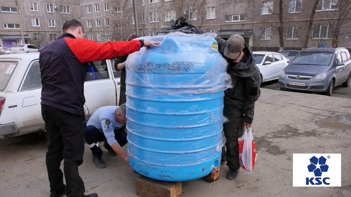 Мы отправили в ОРСК баки для воды | Пласт Инжиниринг | Дзен