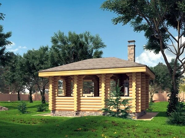 формы беседок на участке