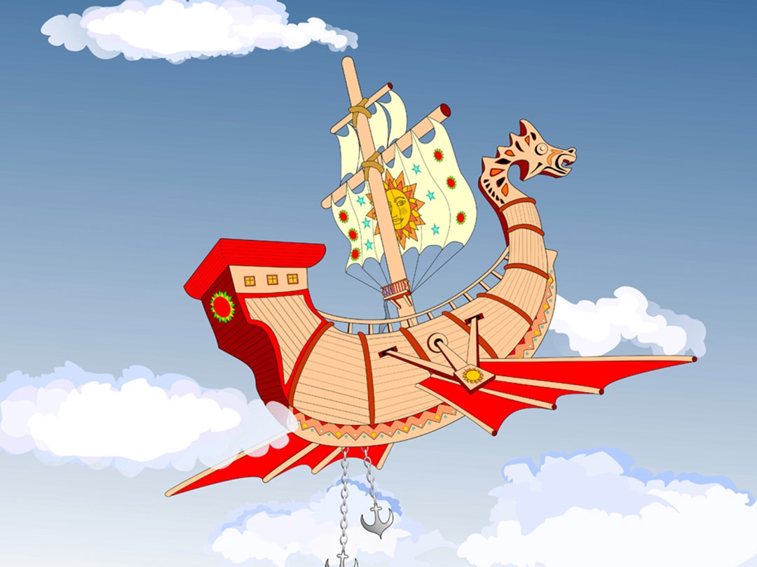 Летучий корабль. Русская народная сказка