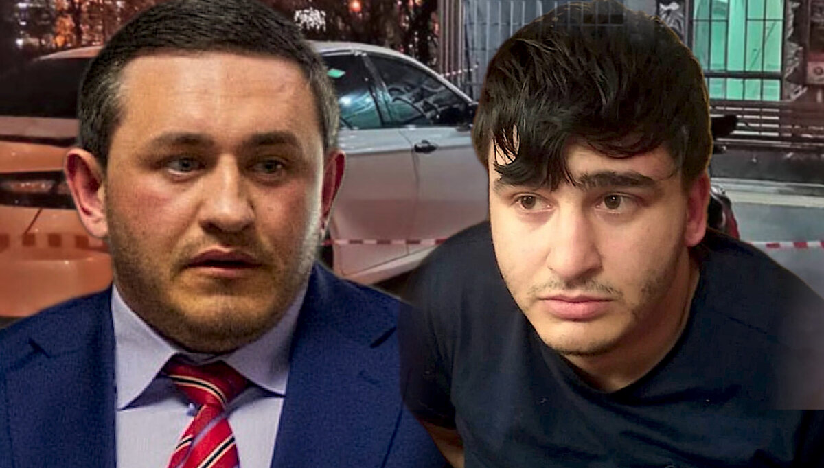 Коллаж автора. В. Бородин и Ш. Аббасов.