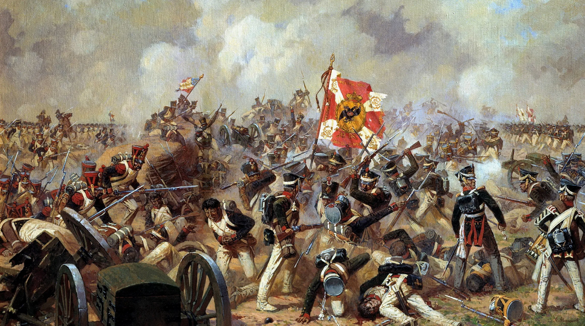 Бородинское сражение. Фото с сайта https://ru.wallpaper.mob.org/