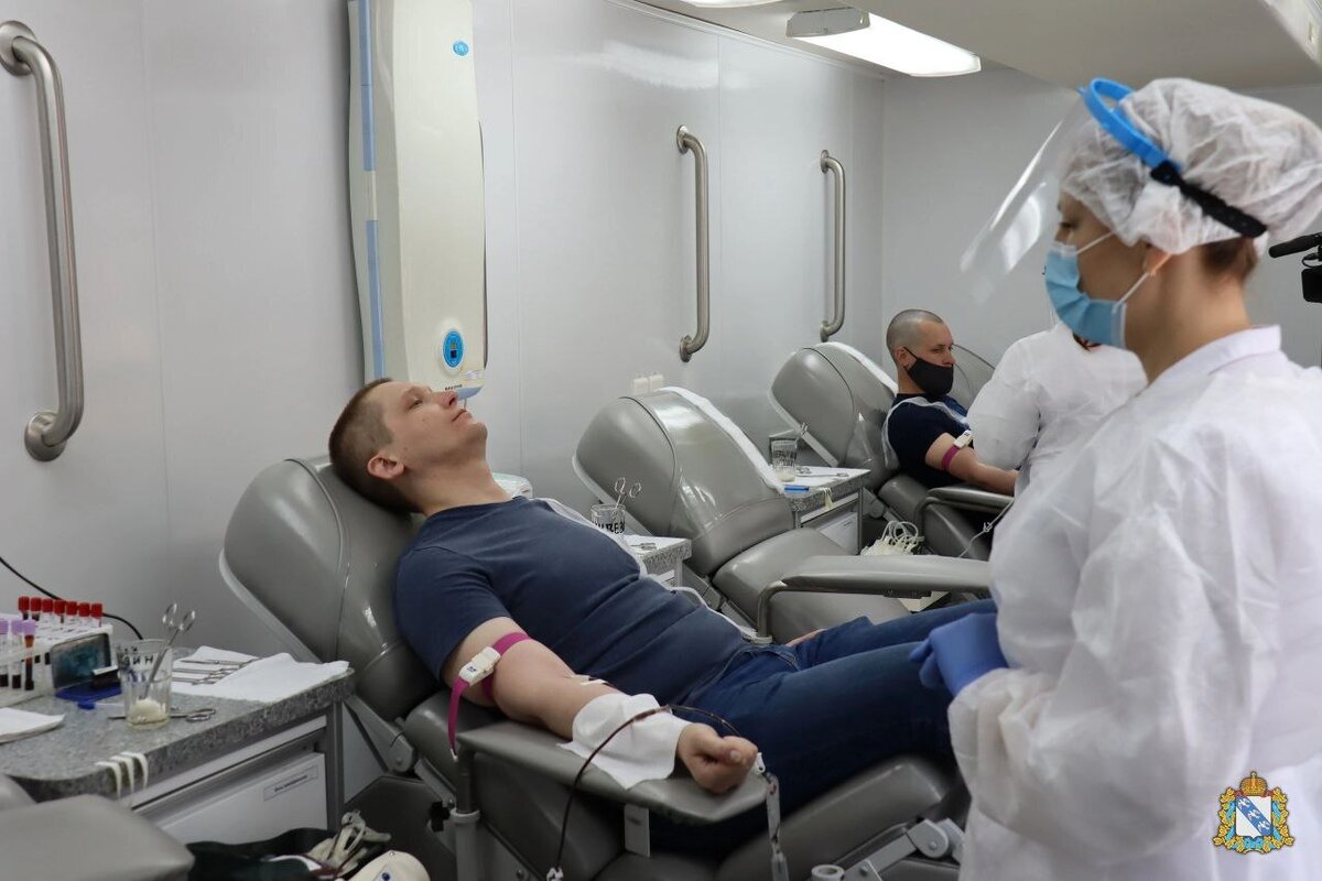    20 апреля куряне смогут стать донорами крови в медкомплексе на проспекте Дериглазова