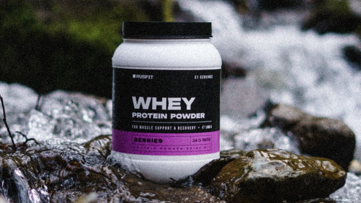 RUSFIT WHEY PROTEIN POWDER