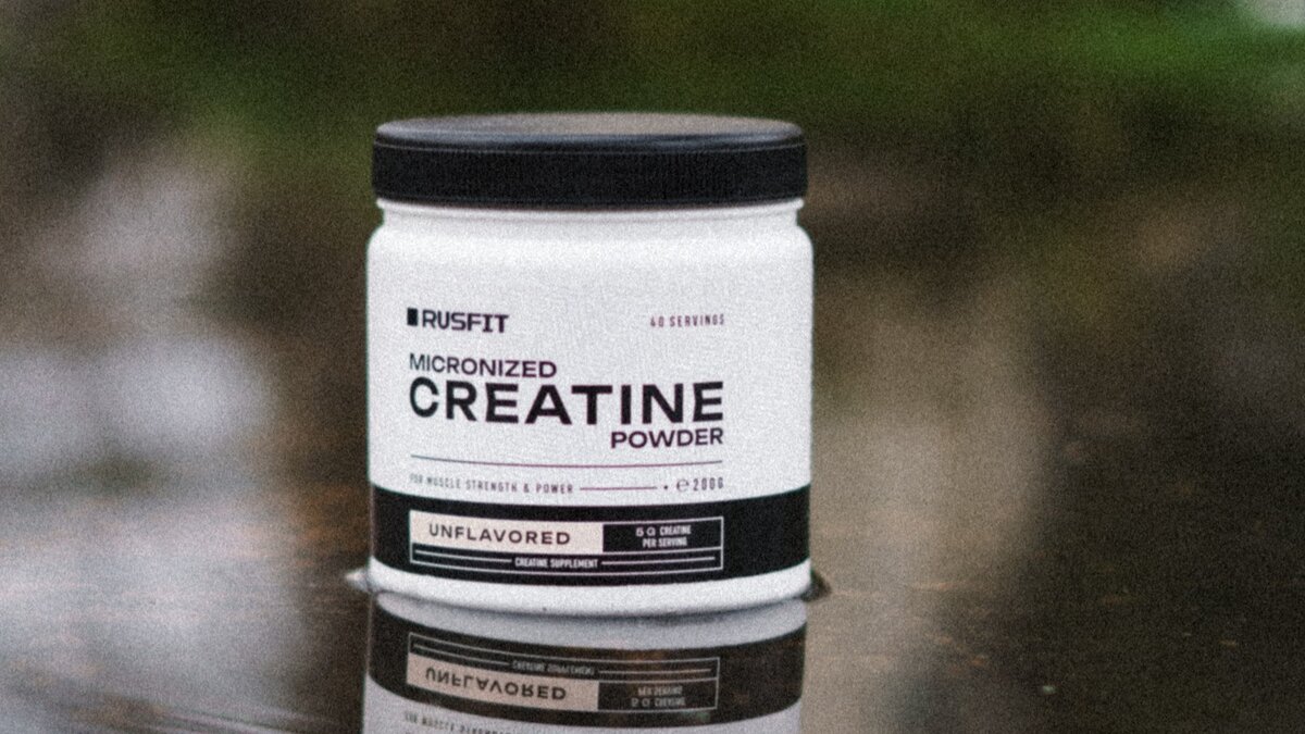 RUSFIT MICRONIZED CREATINE POWDER