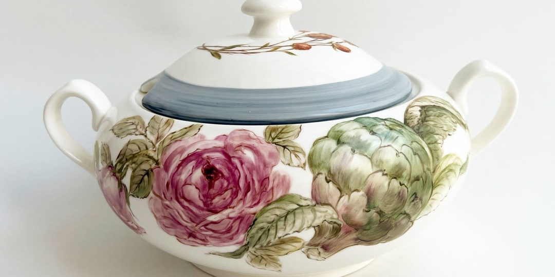 Фарфоровая супница. Хорошо забытое старое