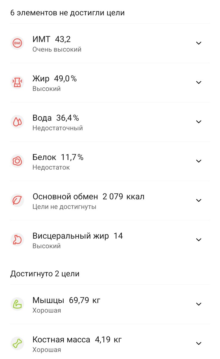 Для статистики из приложения Zepp life 