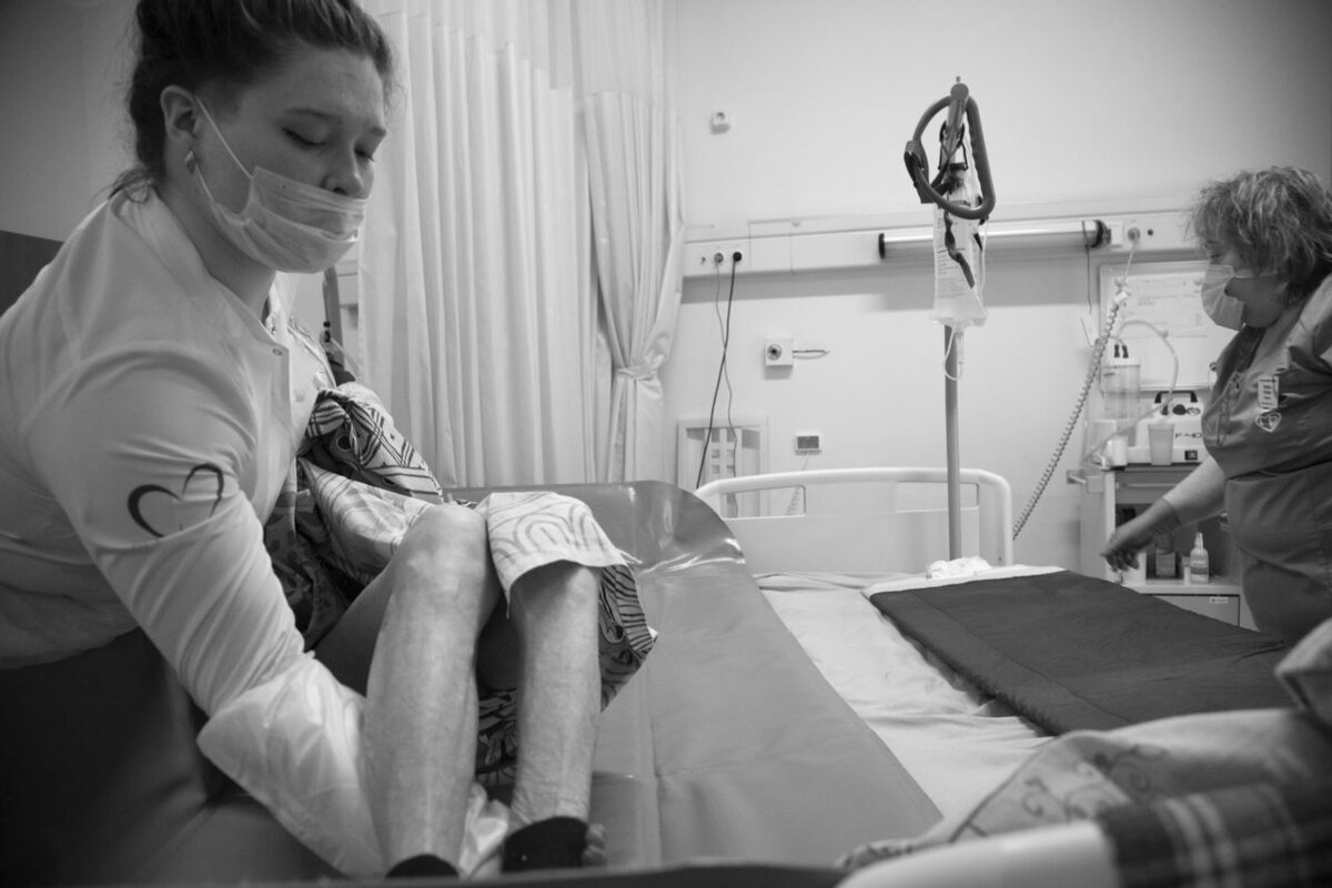 В хосписе
Фото: Алексей Конин