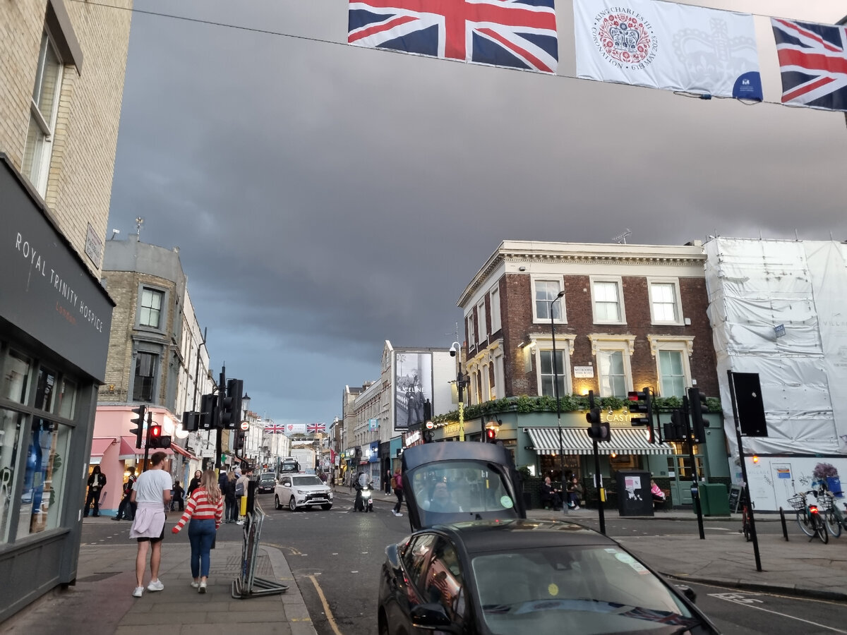 Portobello Road Market и окрестности