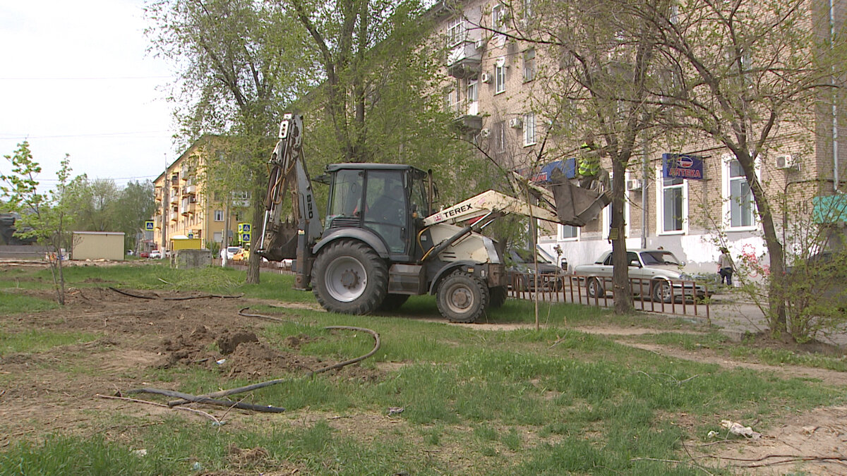 Реконструкция парковой зоны проспекта Металлургов стартовала в Волгограде |  Волгоград 24 | Дзен