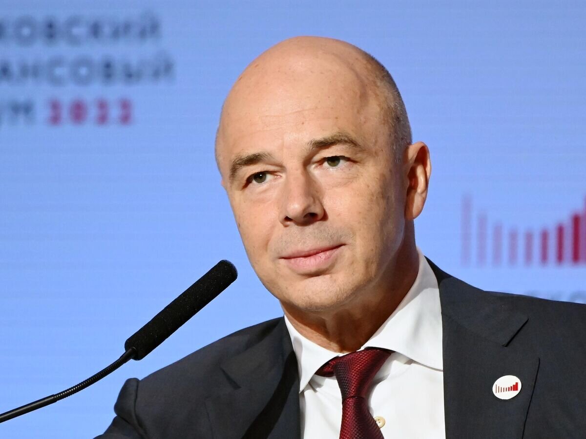    Министр финансов РФ Антон Силуанов на пленарном заседании Московского финансового форума© РИА Новости / Максим Блинов