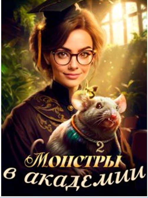 Это обложка уже второй части книги. На руках Малинки "Сережа", очень нужный для количества ученик!