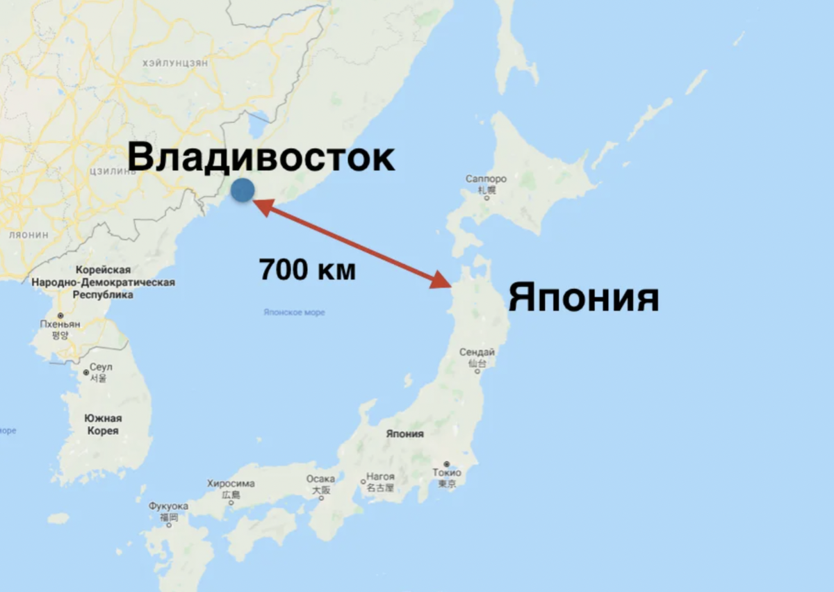 Не многие знают, но от России до Японии всего 6 км. Такое расстояние ...