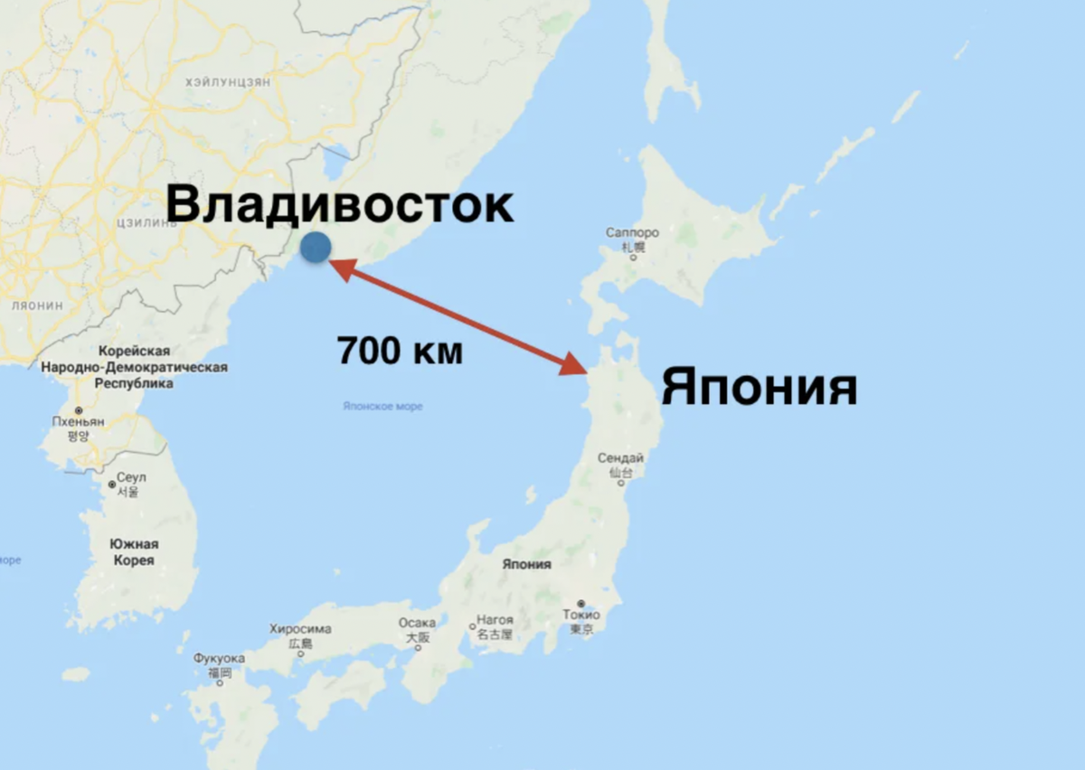 Не многие знают, но от России до Японии всего 6 км. Такое расстояние можно  преодолеть даже вплавь | Объясняю на пальцах | Дзен