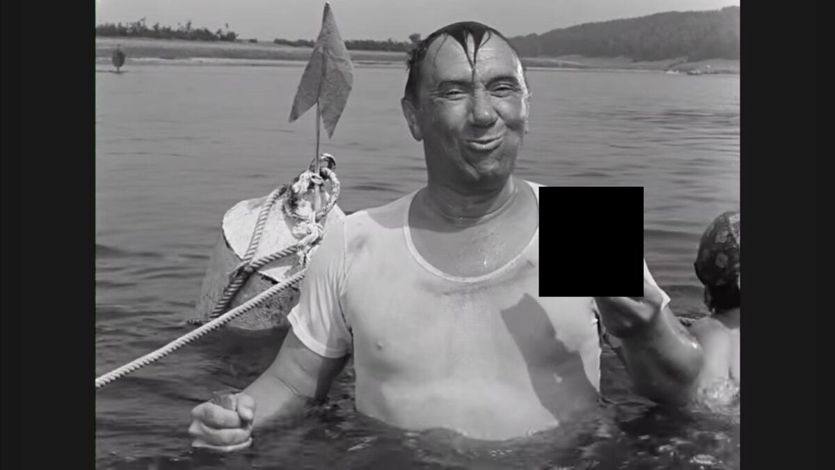 Кадр из фильма "Добро пожаловать, или Посторонним вход воспрещен", 1964 г.