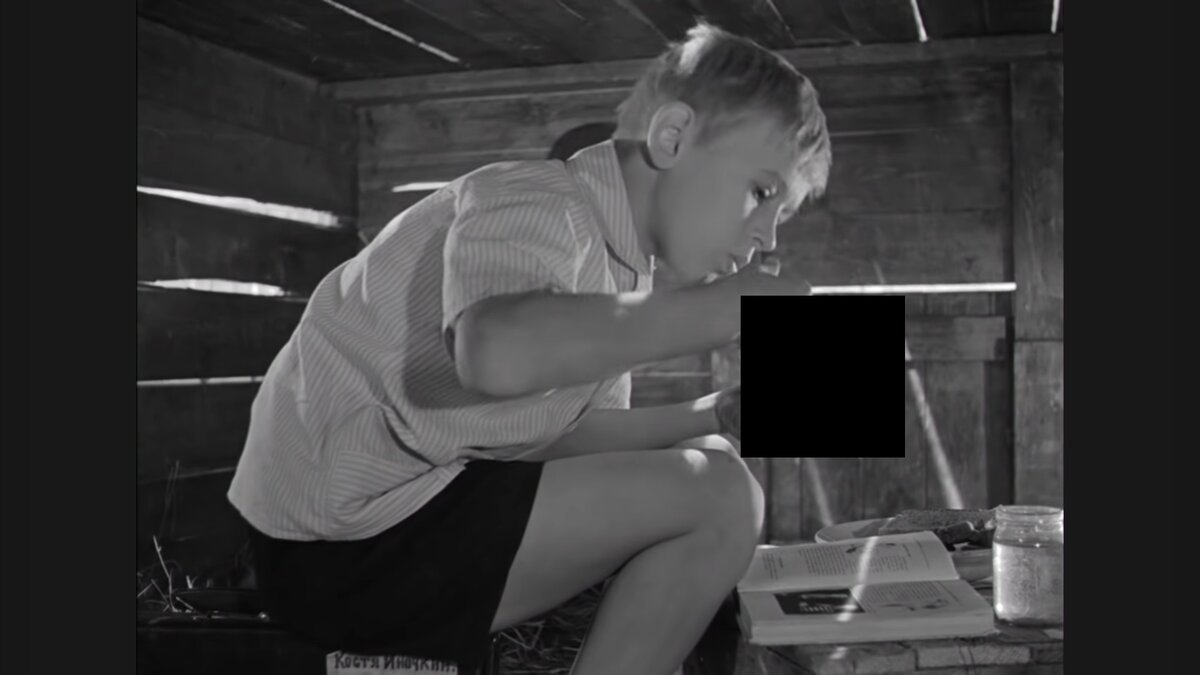 Кадр из фильма "Добро пожаловать, или Посторонним вход воспрещен", 1964 г.