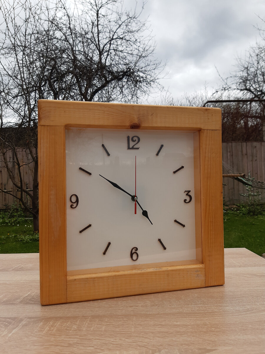 Как сделать часы из дерева своими руками. how to make a clock out of wood with your hands