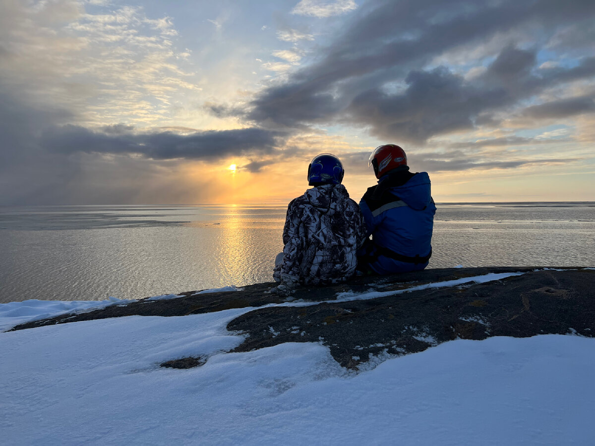 Белое море. Онежский залив.