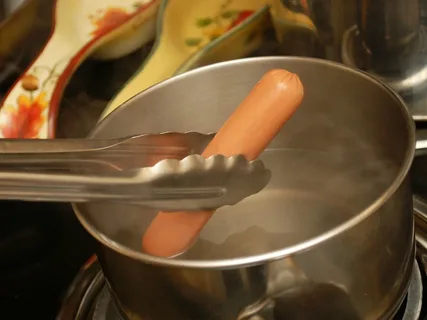 Приготовление сосисок