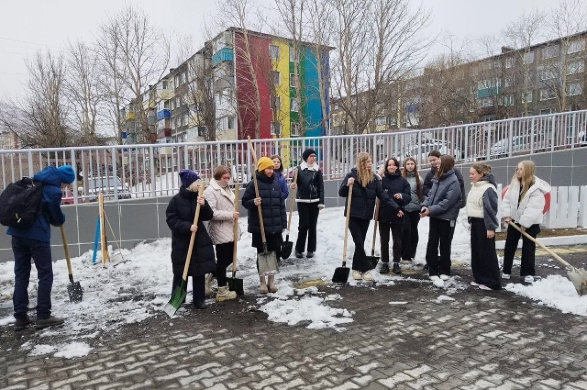    В Петропавловске субботники проходят в школах и детсадах