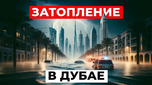 ДУБАЙ пошёл под ВОДУ 😱 ЭТО НЕ ФЕЙК❌ Зарождение новой АТЛАНТИДЫ!?