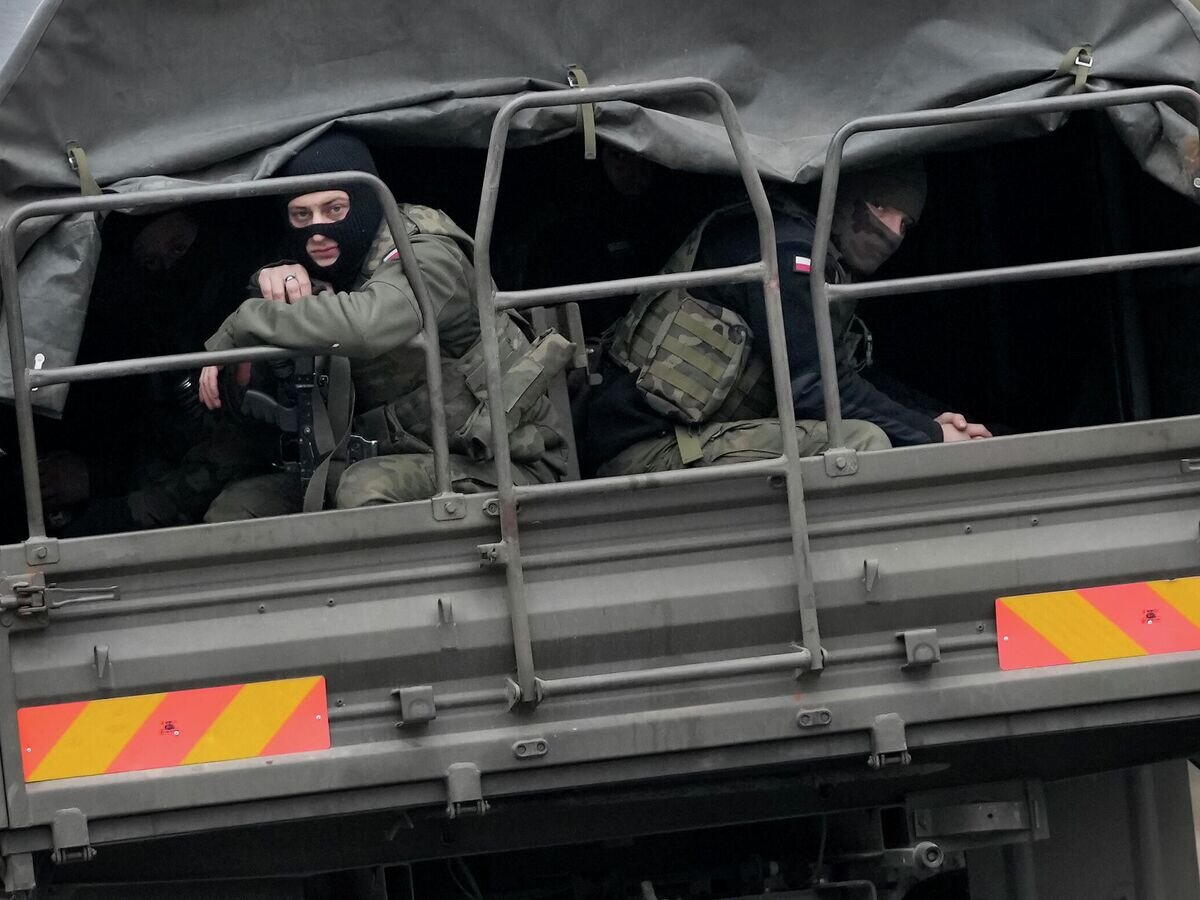    Польские военные© AP Photo / Matthias Schrader