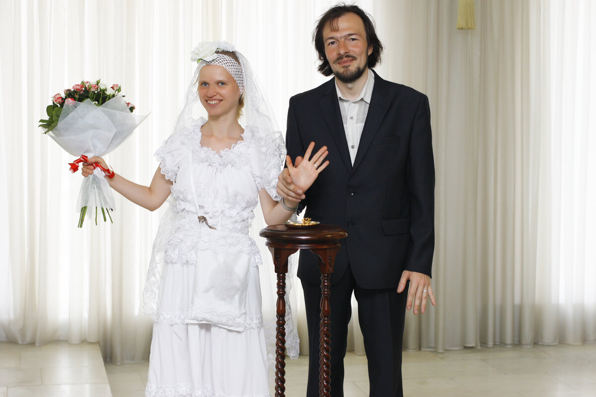 Это мы в ЗАГСе 18 мая 2013 года