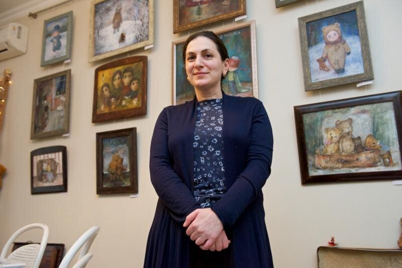 Нино Чакветадзе - художница, знающая дорогу в детство