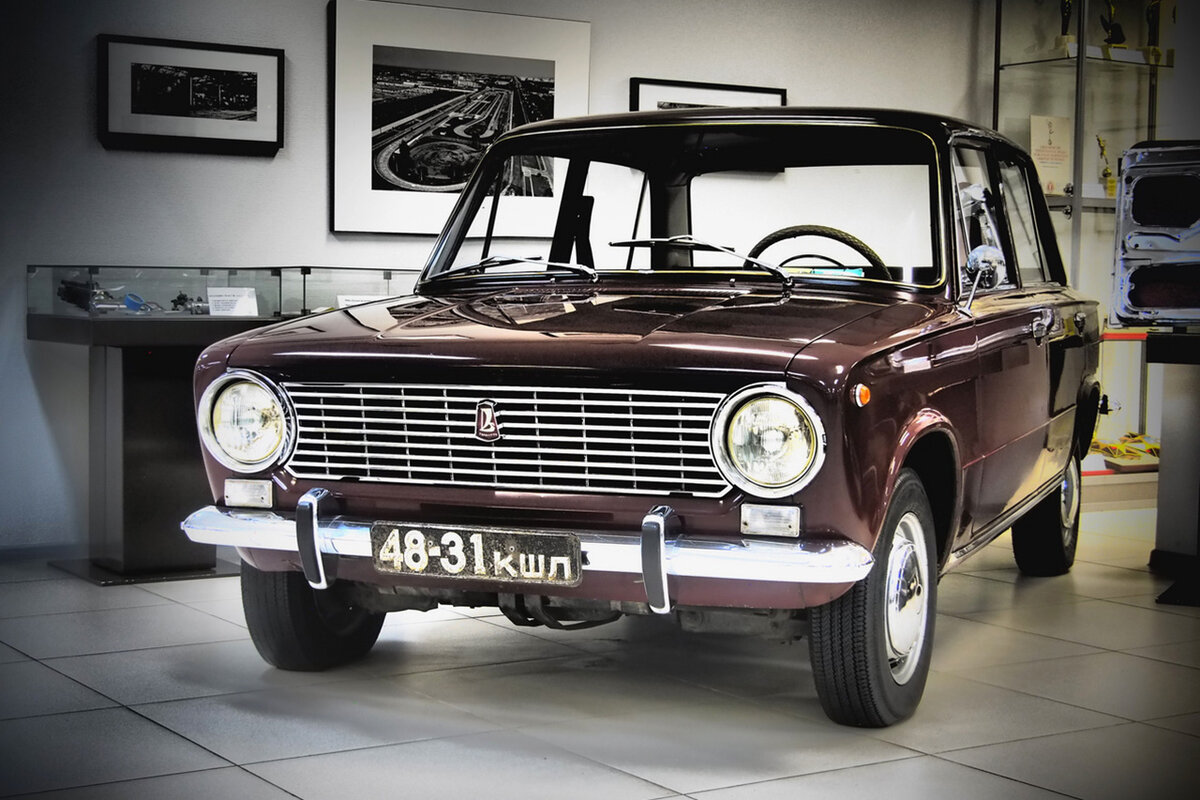    ВАЗ-2101 «Жигули» из раннего выпуска в Музее АО «АвтоВАЗ»
