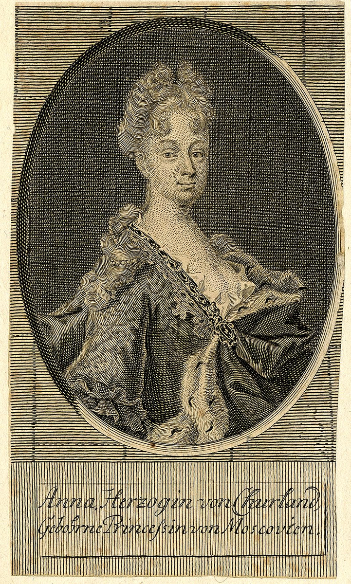Анна Иоанновна в 1710-м