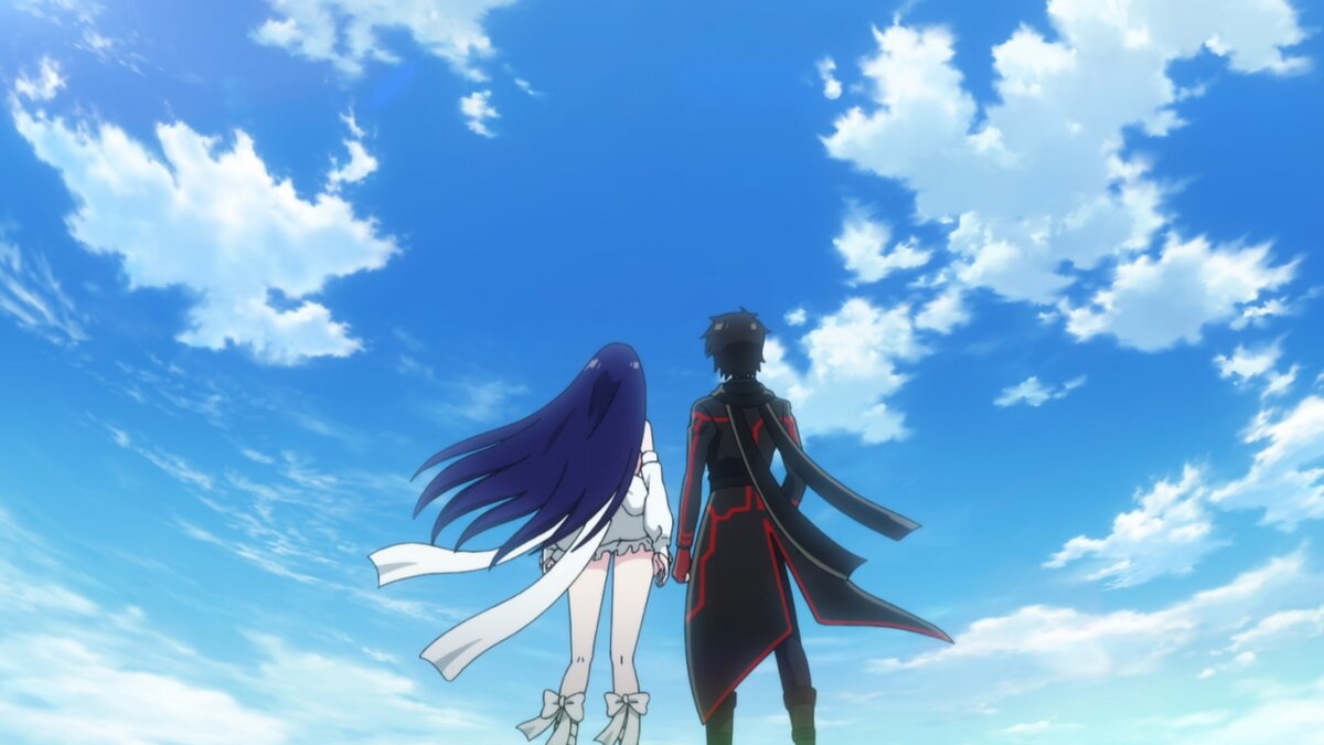 Изображения с сайта: animego.org / Кадр из аниме Новые врата / Оригинальное название: The New Gate