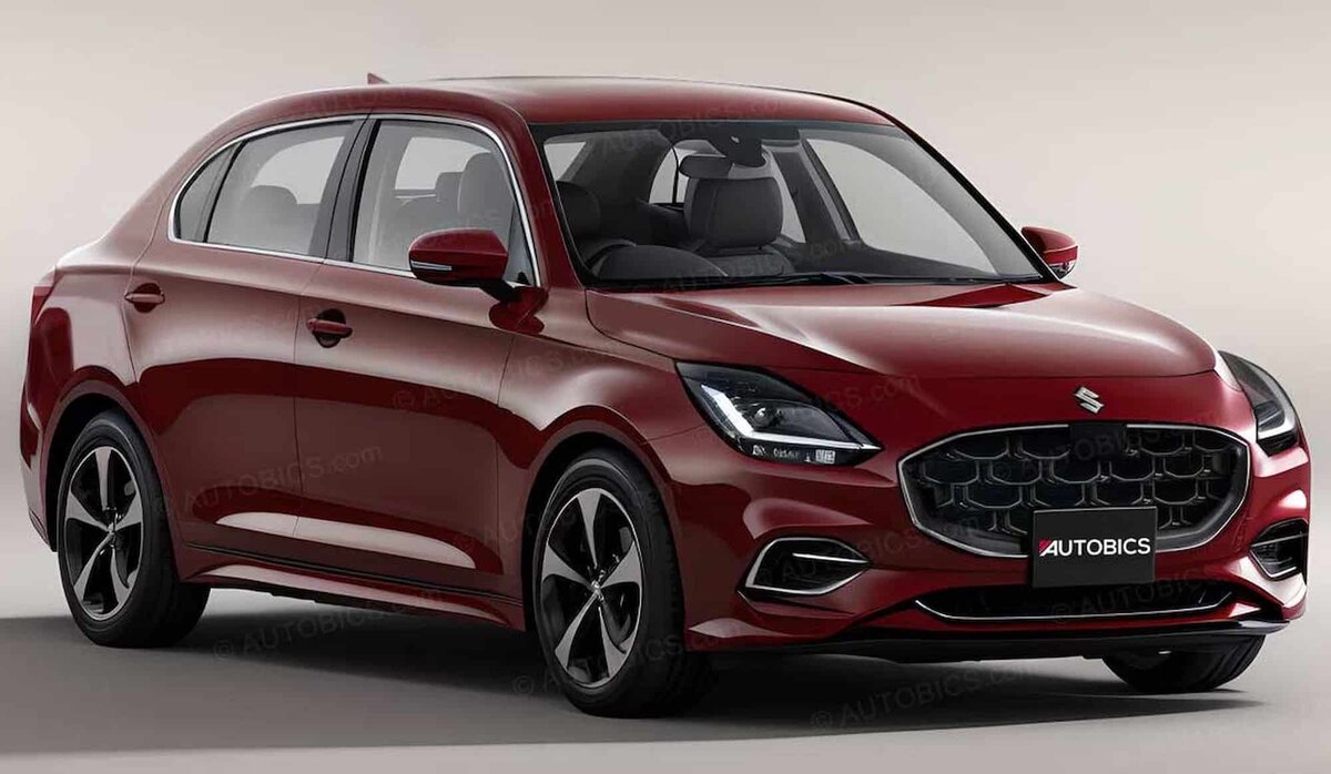 Обновлённый Maruti Suzuki Dzire 2024 года