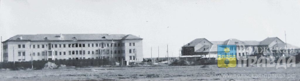 Строительство больничного городка в пос. Волжский, 1954 год📷    Вехи большого пути: как начиналось здравоохранение Волжского
