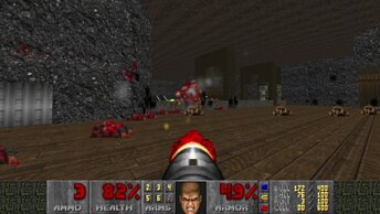 Doom 2: TNT: Evilution [UV,pistol start,fast monsters] #20 Mill. Уровень - головоломка.